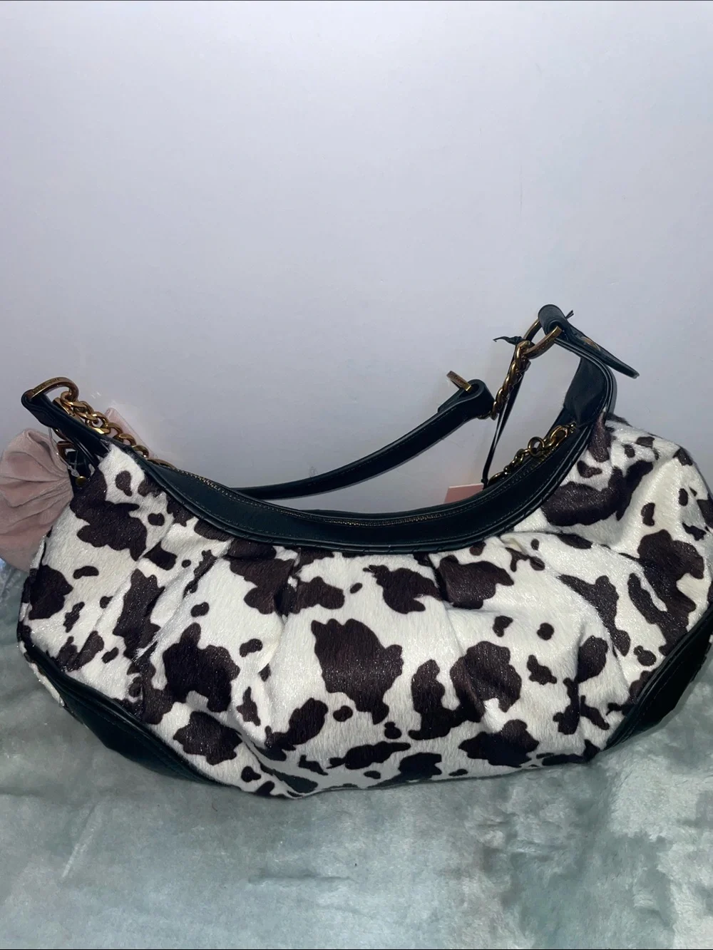 NWT Juicy Couture ‘Juicy Romance’ Cow Hobo
